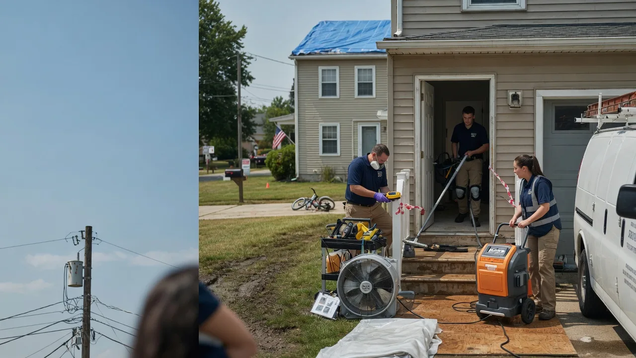 Water Damage Repair in Caseville, MI near me